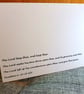 A6 On Your Baptism Greeting Card  - Image 2