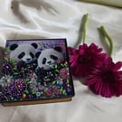 Rhinestone memo Pad box