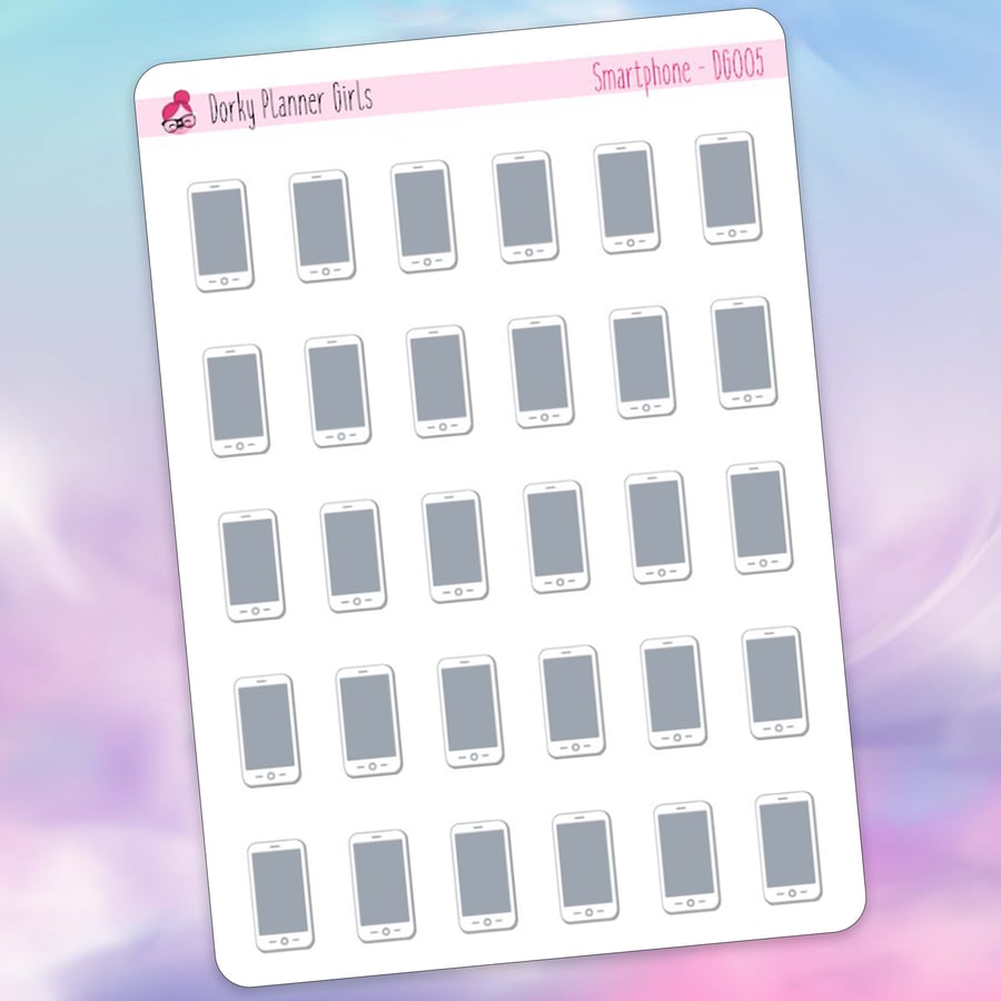 Smartphone Planner Stickers