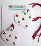 Heart Shaped Christmas Gift Tags (Pack Of Six) - Image 1