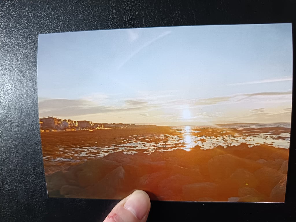 A6 Greetings Card: Hoylake Sunset