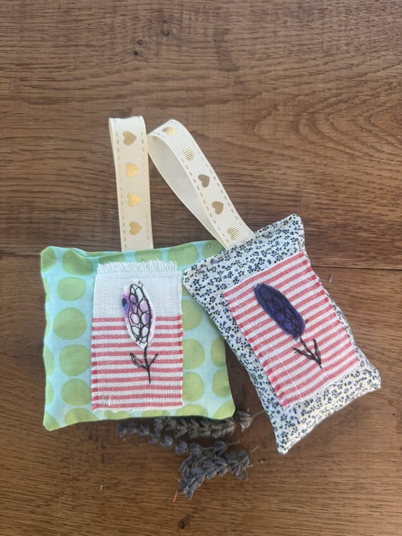 Lavender bags set of two bags