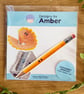 Stationery Sticker Set - Pencil Sharpener Shavings Holographic Glitter - Image 6