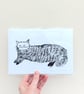 A5 Print A very judgy cat - Image 3