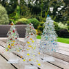 Set of three Christmas trees