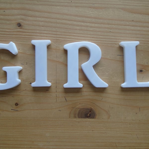 Girl Self Adhesive letters 