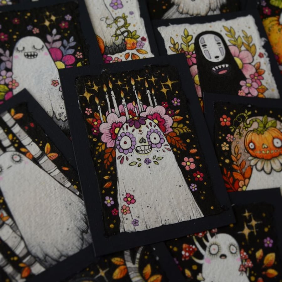 ghostober ghost - day 19 - day of the dead