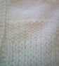 16 inch white V Neck Cardigan - Image 2