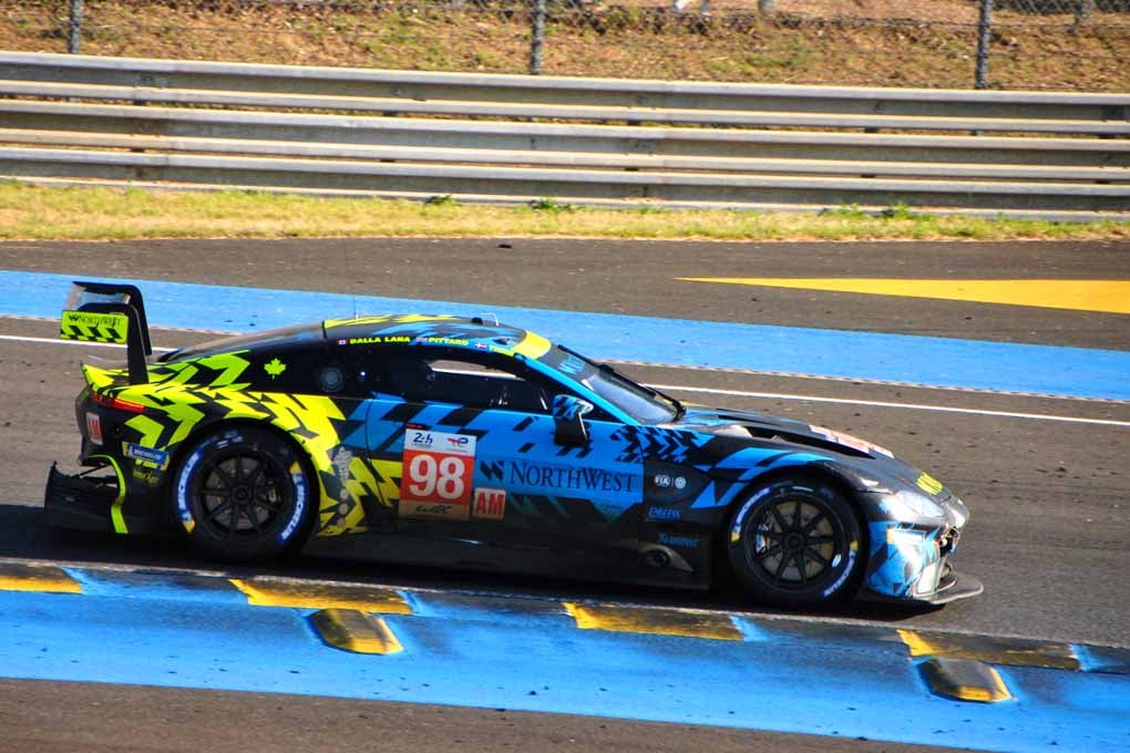 Aston Martin Vantage AMR 24 Hours of Le Mans 2022 18"x12" Print