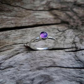 Amethyst Stacker Ring