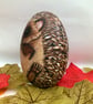 Hedgehog wooden hand painted ornament  - Image 2