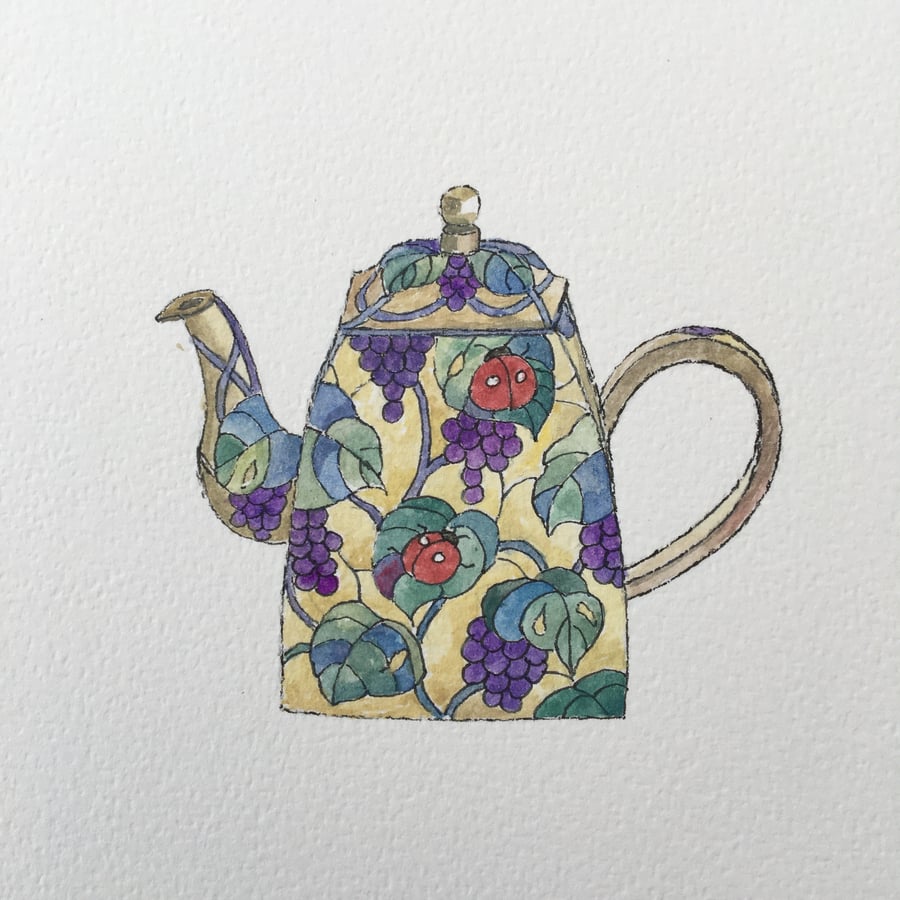 Teapot painting 