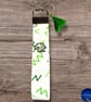 Cow Design Wristlet Keyring Material Fob Style, Mum and Daughter Collaboration - Image 3