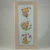 Any occasion greetings card - cute kitten trio