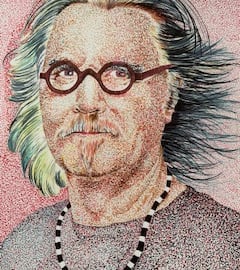 A portrait of Billy Connolly