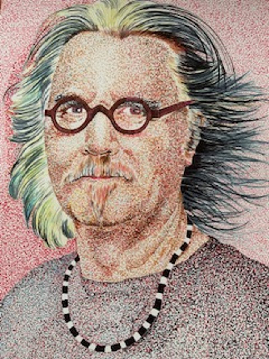 A portrait of Billy Connolly