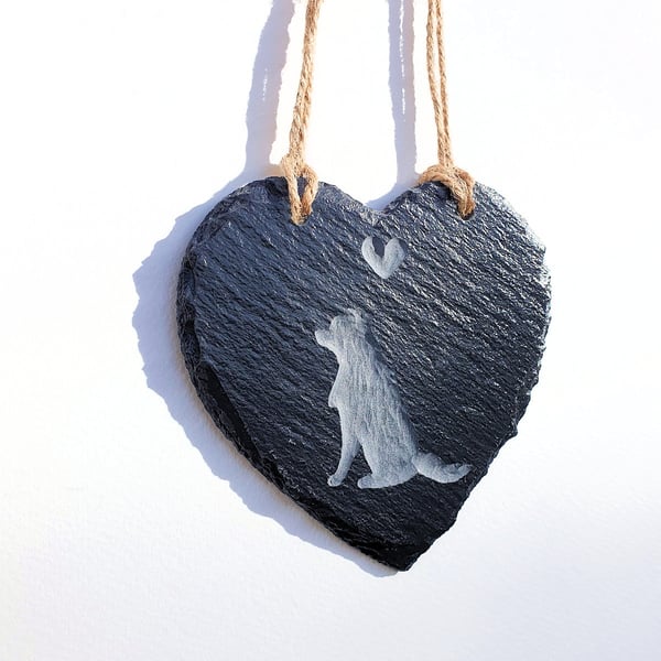 Border Collie Memorial Plaque, Dog Memorial, Pet Loss Gift, Thoughtful Gift