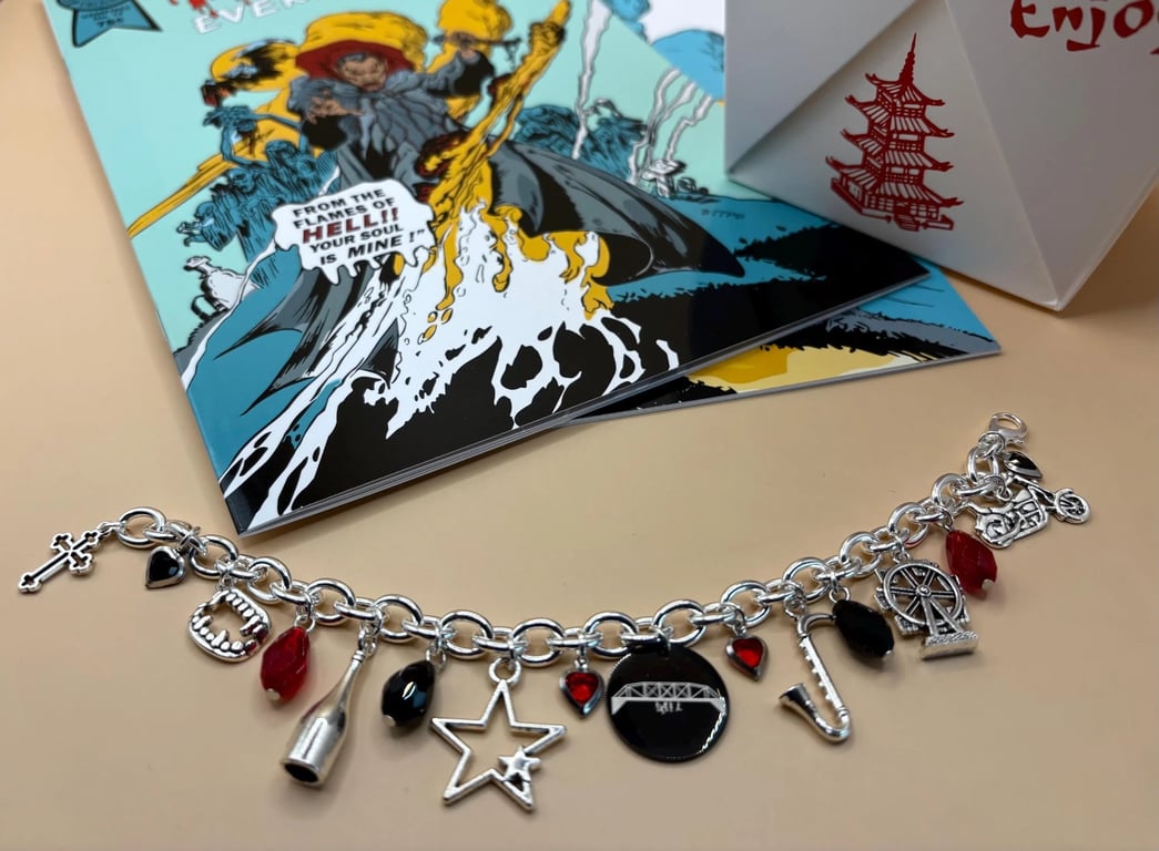 Lost Boys Vampire Inspired Charm Bracelet