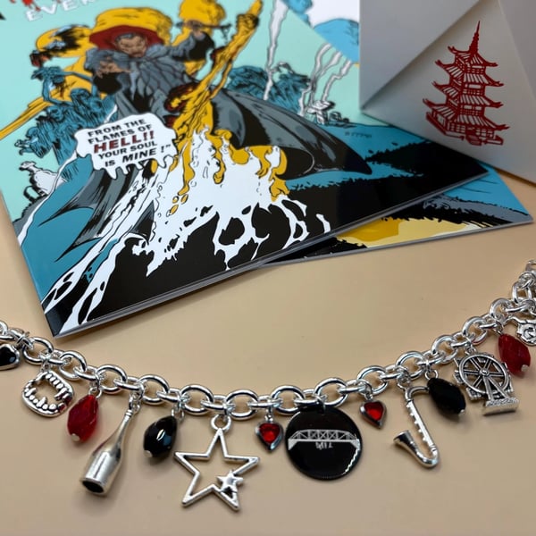 Lost Boys Vampire Inspired Charm Bracelet