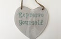 Ceramic hanging boards