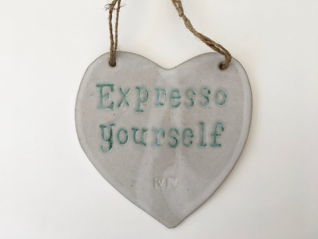 Ceramic novelty hanging boards, home decor, kitchen, cafe decor