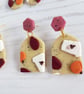 NEW Autumn themed statement earrings, ONE OF EACH AVAILABLE - Image 5