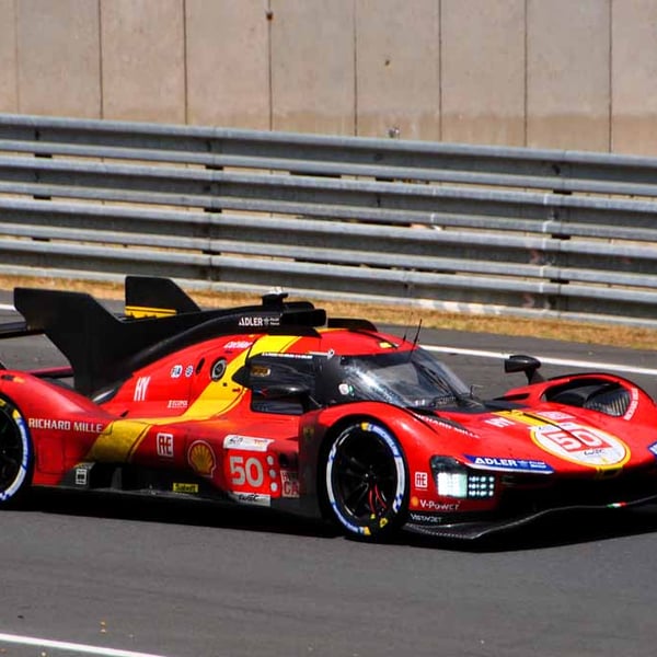 Ferrari 499P no50 24 Hours of Le Mans 2023 Photograph Print