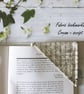 Script Fabric Corner Bookmark  - Image 1