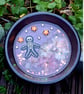 Ceramic Jewellery Dish Tray spooky cute resin skeleton gingerbread floral stars 