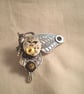 Steampunk Clockwork Butterfly Brooch - Image 2