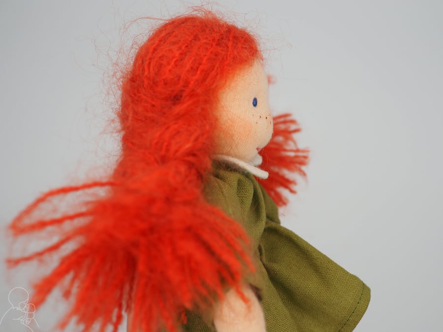 Anna - handmade waldorf doll