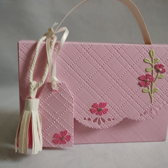 Strawberry and Cream Handbag Style Gift Box 