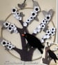 Blackbird in blossom tree hoop - Image 1