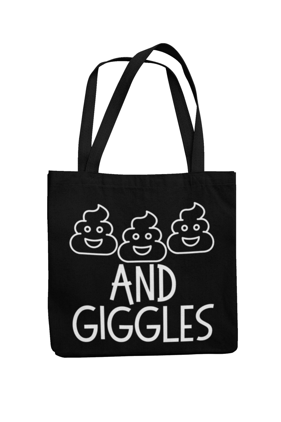 Sh.t's (poo's) and Giggles - Funny Novelty Tote Bag