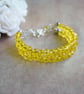 Tangerine Orange Beaded Bracelet - Image 7