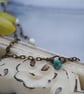 Pearl & brass necklace - Image 3