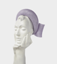 Lilac Fascinator Headband with Bow for Weddings, Ascot, Race Day, Occasions - Image 4