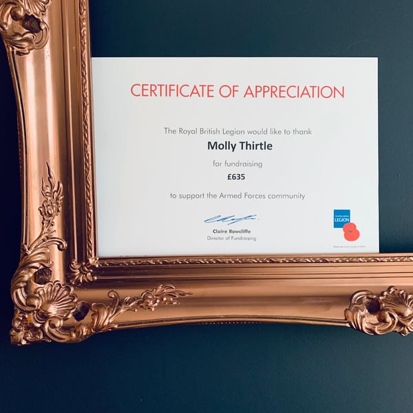 Royal British Legion “Poppy in the Window” Poster