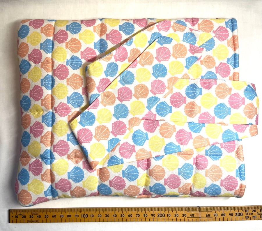 Handmade Quilted Book, iPad Sleeve 