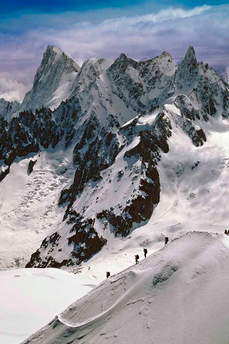 Chamonix Aiguille du Midi Mont Blanc Massif French Alps France