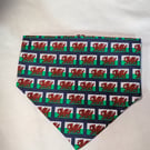 Welsh Scrunchie Dog Bandana size M