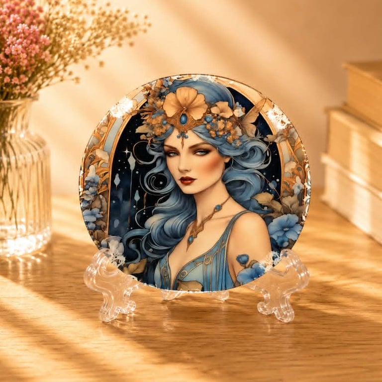 Art Deco Fairie Coaster