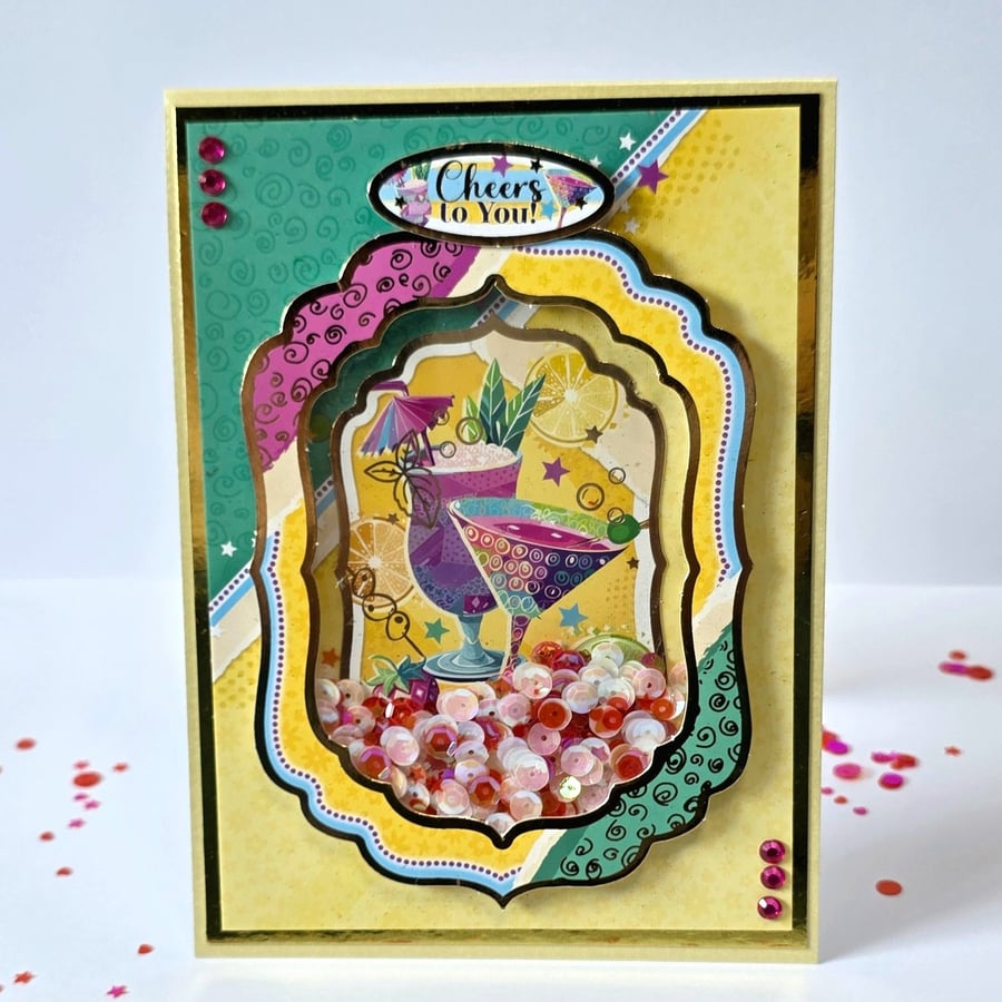 Cheers to You! - Cocktail Celebration Card