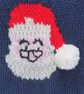 Hand Knitted Santa Jumper for Babies and Children, Baby's Novelty Jumper - Image 6