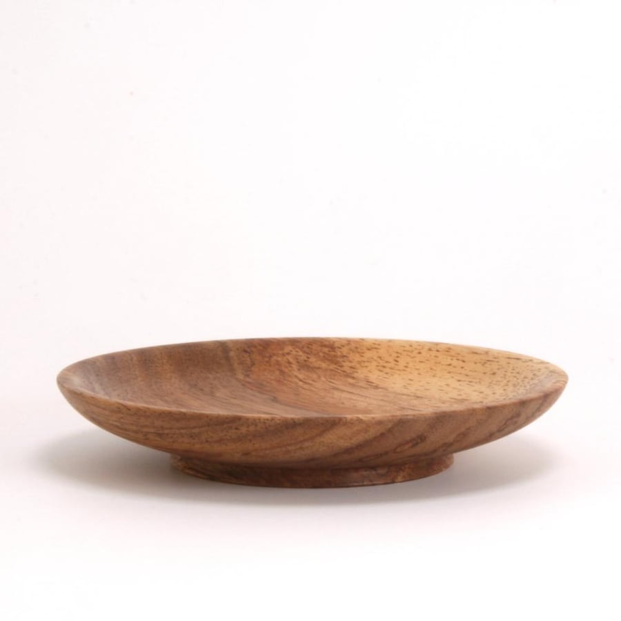 English Walnut Ring Jewellery Trinket Wooden Bowl Dish – Handmade