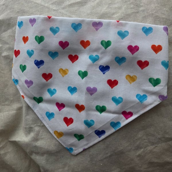 Elasticated slip-on Dog Bandana - Size L