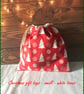 Christmas Gift Bags, Eco Friendly Reusable Drawstring Bag - Image 6