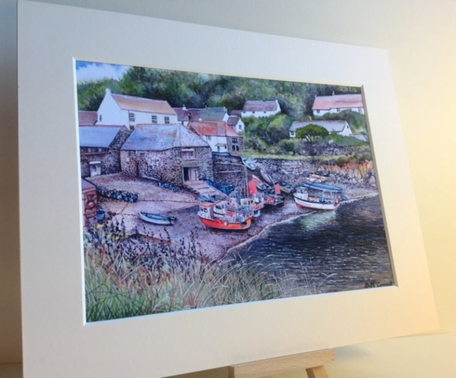  PRINT - Cadgwith Cove