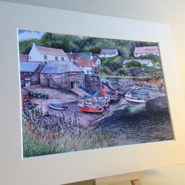  PRINT - Cadgwith Cove