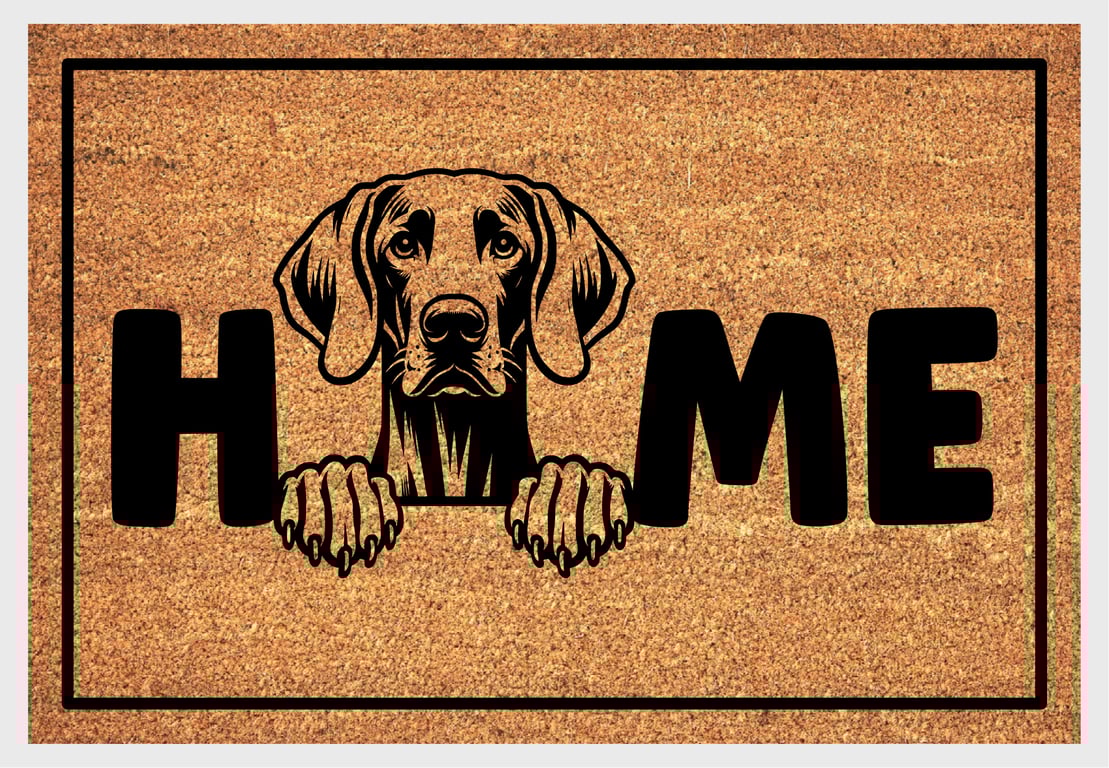 Weimaraner Dog Home Door Mat No.1 - Weimaraner Welcome Mat - 3 Sizes